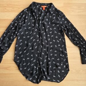 JOE FRESH Zebra Print Blouse